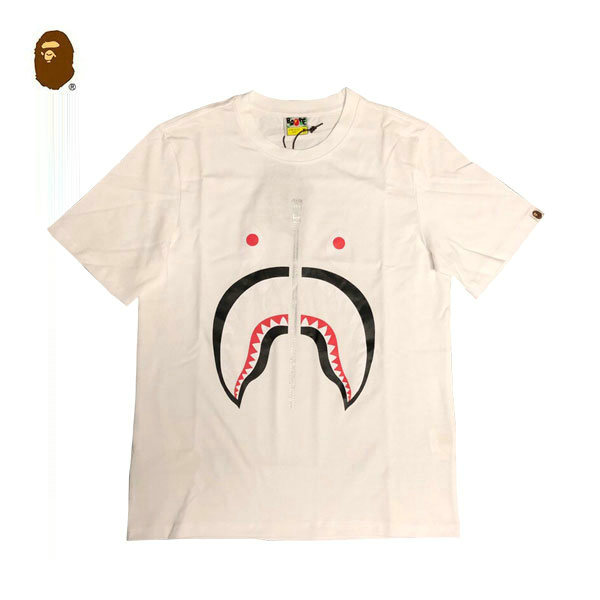 %E5%BE%AE%E4%BF%A1%E5%9B%BE%E7%89%87 20221222150316 109098 0 1 - BAPE 經典鯊魚嘴情侶款印花短袖T恤 黑/白『七天鑑賞期』