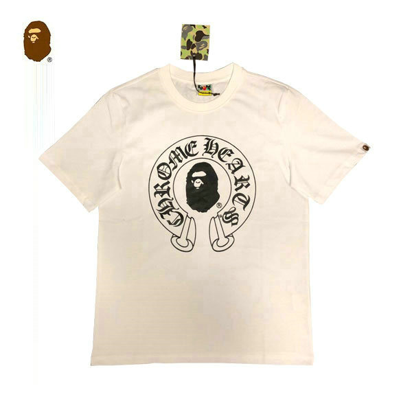 %E5%BE%AE%E4%BF%A1%E5%9B%BE%E7%89%87 20221222150316 109098 097 1 - BAPE X Chrome猿人頭聯名克羅心經典字母印花短袖T恤 黑/白#現貨供應