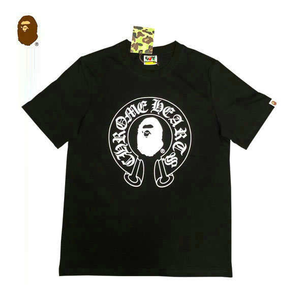 %E5%BE%AE%E4%BF%A1%E5%9B%BE%E7%89%87 20221222150316 109098 098 1 - BAPE X Chrome猿人頭聯名克羅心經典字母印花短袖T恤 黑/白#現貨供應