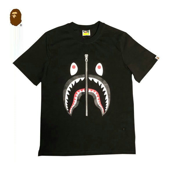%E5%BE%AE%E4%BF%A1%E5%9B%BE%E7%89%87 20221222150316 1090980  - BAPE 經典鯊魚嘴情侶款印花短袖T恤 黑/白『七天鑑賞期』