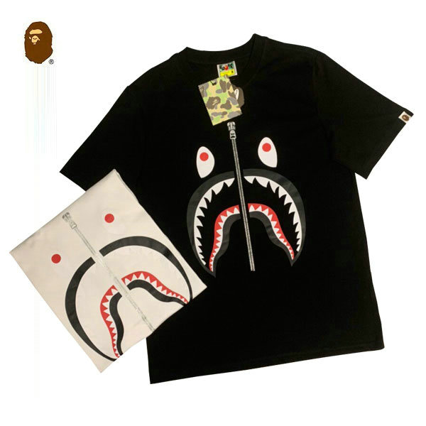 %E5%BE%AE%E4%BF%A1%E5%9B%BE%E7%89%87 20221222150316 10909809 - BAPE 經典鯊魚嘴情侶款印花短袖T恤 黑/白『七天鑑賞期』